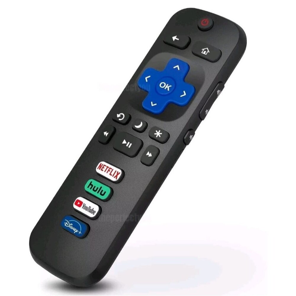 Roku Remotes Replacement for All Roku TV TCL/Hisense/Onn/Insignia 2 Pk w/covers